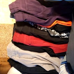 Bundle of 9 pairs of Medium Time and Tru jeggings